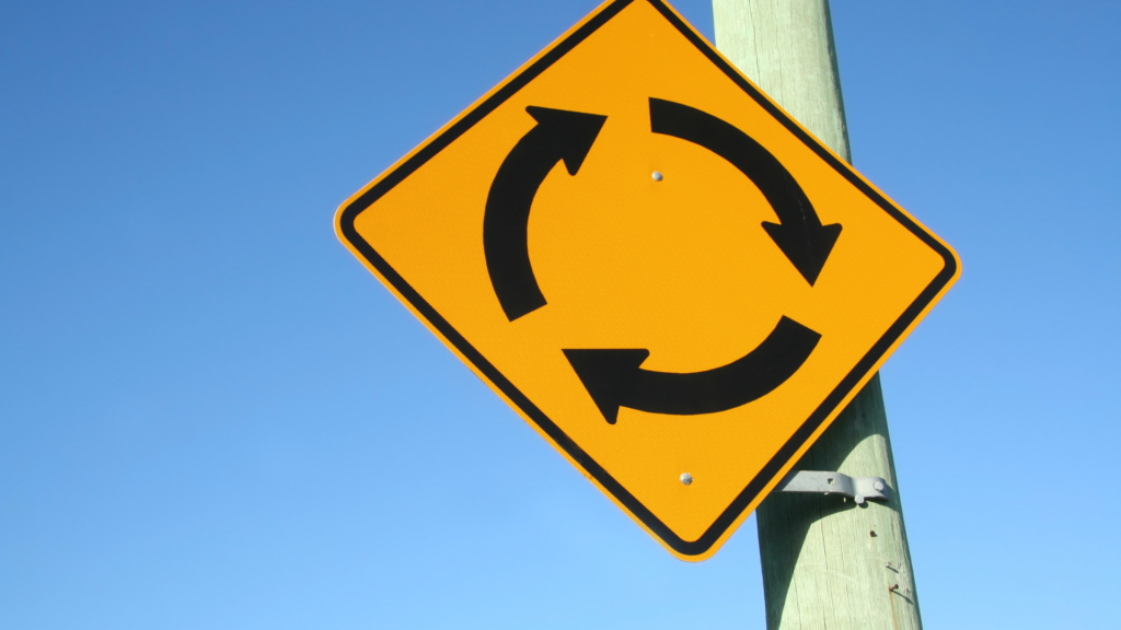 roundabout accident claims