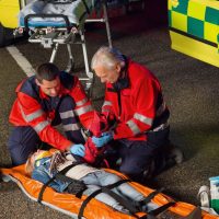 lowside motorbike injury claim